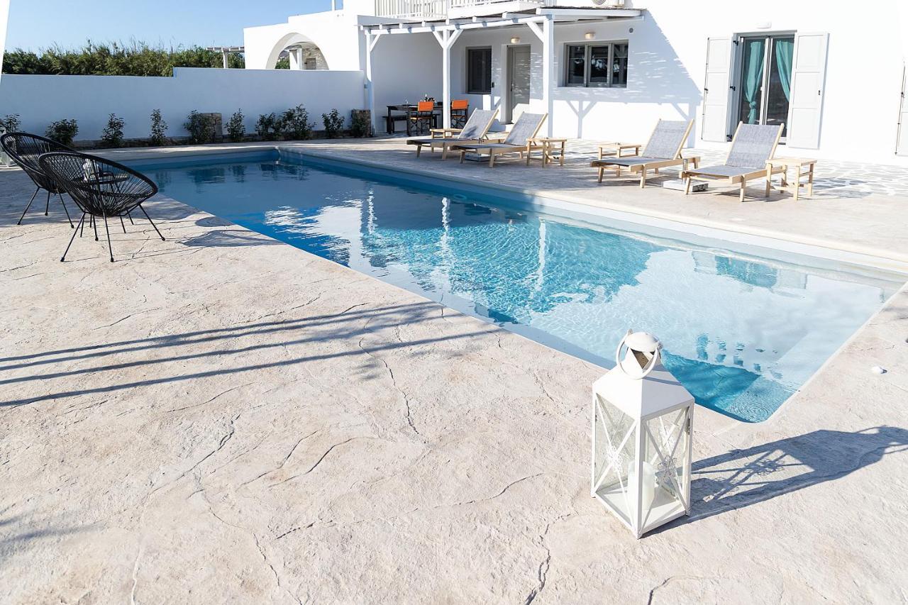 White Pearl Villa Naxos With Private Swimming Pool Naxos City Exteriér fotografie