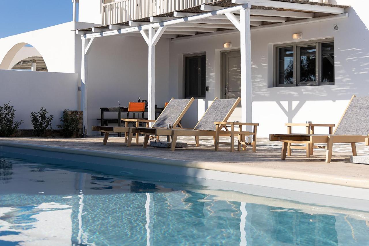 White Pearl Villa Naxos With Private Swimming Pool Naxos City Exteriér fotografie