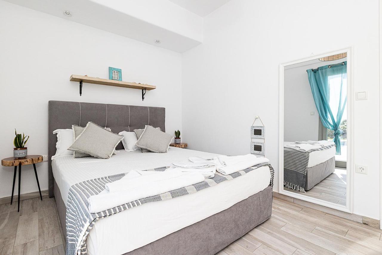 White Pearl Villa Naxos With Private Swimming Pool Naxos City Exteriér fotografie