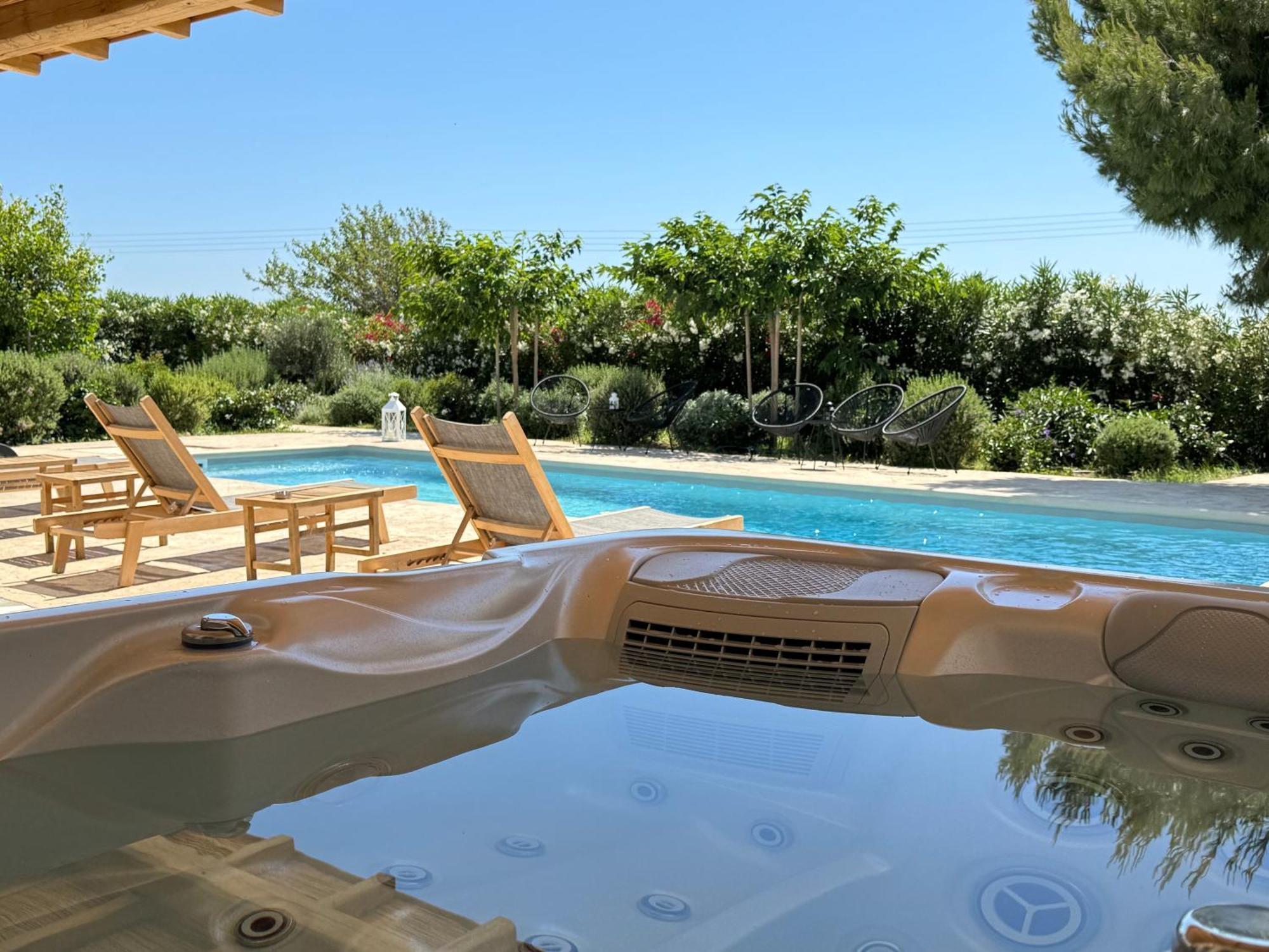 White Pearl Villa Naxos With Private Swimming Pool Naxos City Exteriér fotografie